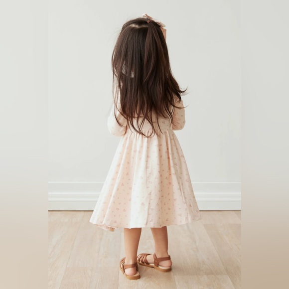 Jamie Kay Organic Cotton Tallulah Dress - Irina Shell 3Years old - Picture 3 of 3